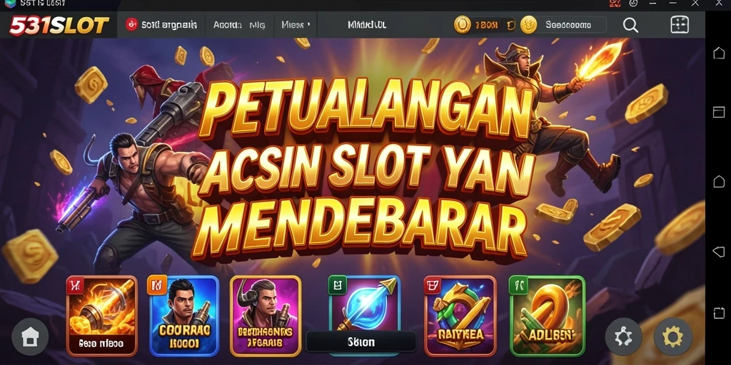 Tampilan gameplay mendebarkan dalam 531SLOT yang penuh aksi.