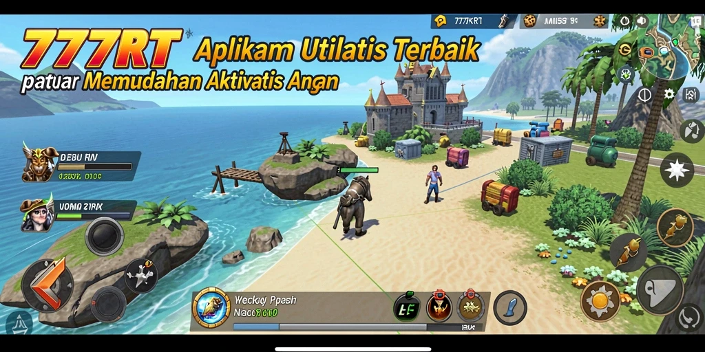 Screenshot utama dari 777RT menampilkan interface aplikasi yang user-friendly.