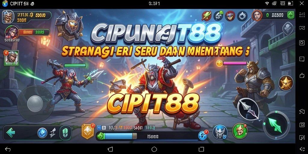 Tampilan gameplay <strong>CIPIT88</strong> yang penuh strategi dan aksi.