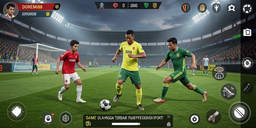 Tampilan gameplay DOREMI88 yang penuh aksi dan seru.