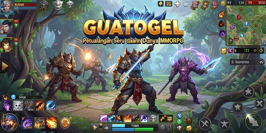 Tampilan gameplay GUATOGEL yang memukau dan seru.