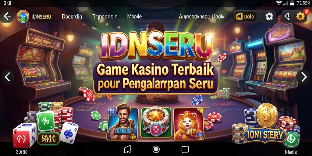 Tampilan gameplay seru di IDNSERU yang memikat.