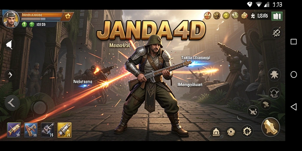 Tampilan gameplay <strong>JANDA4D</strong> menunjukkan strategi yang mendebarkan.