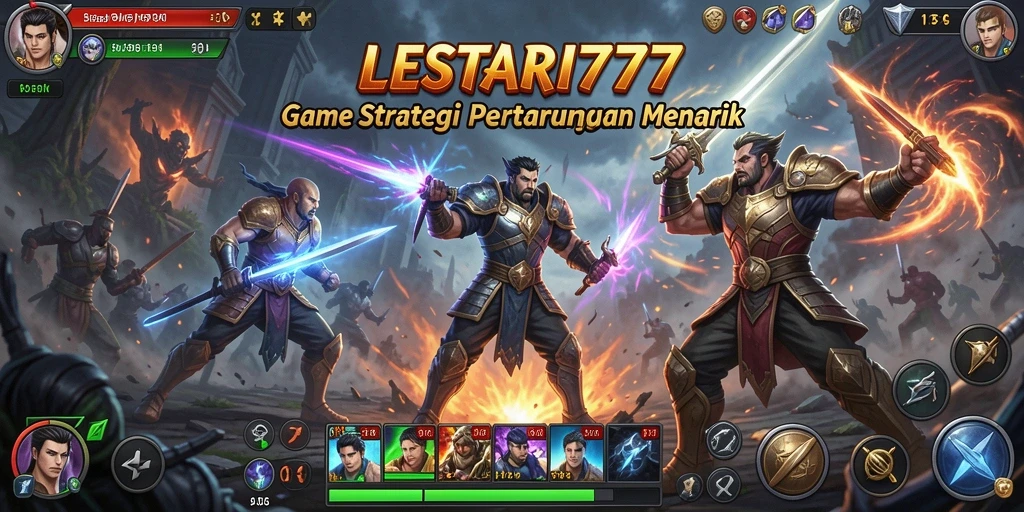 Tampilan gameplay SLG yang penuh aksi dan strategi.