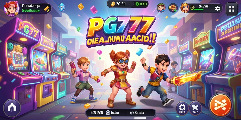 Tampilan gameplay PG777 yang mendebarkan dan penuh aksi.