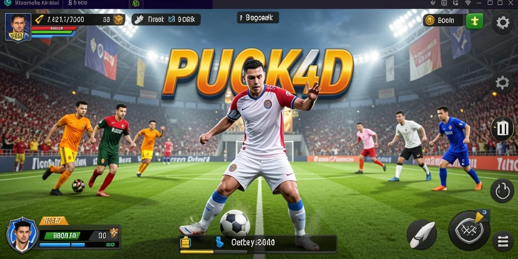 Tampilkan gameplay PUCUK4D dengan aksi olahraga yang menarik.
