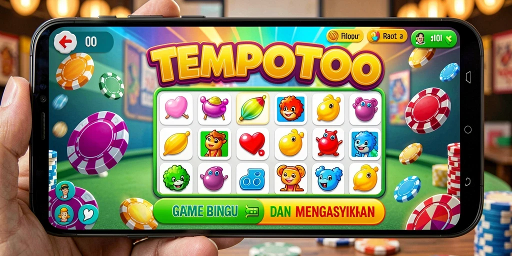 Tampilan gameplay Bingo yang seru dan menantang di TEMPOTOTO.