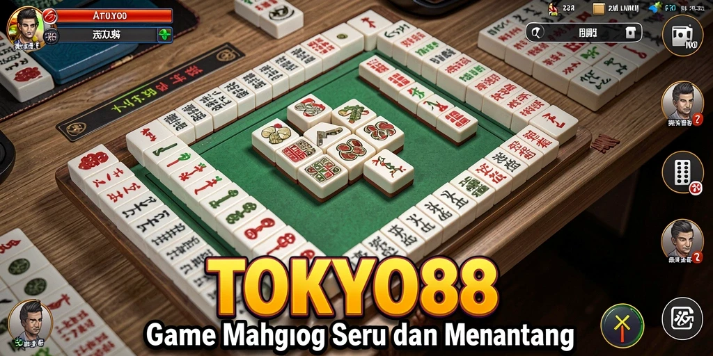Tangkapan layar TOKYO88 menampilkan gameplay Mahjong yang mengasyikkan dan menantang.