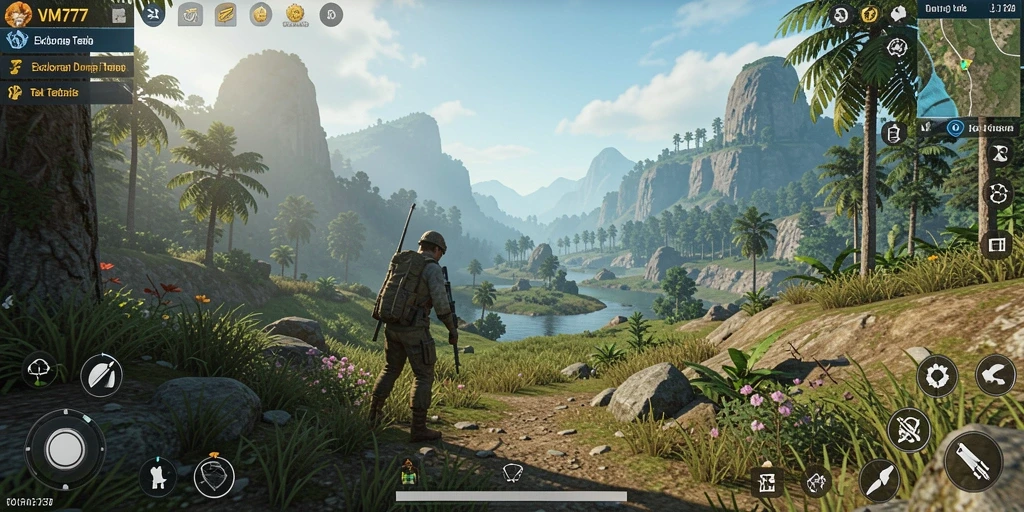 Gameplay seru dalam dunia terbuka yang luas.