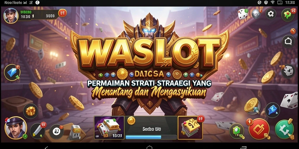 Tampilan gameplay WASLOT yang dinamis dan penuh strategi.